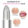 Pearlescent Temperature-Changing Lipstick, Moisturizing And Moisturizing, Red Cherry Color-Changing Lipstick, Black Rose Lipstick, Makeup.