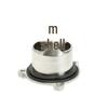 Silver ABS + Metal Automotive Engine Coolant Thermostat