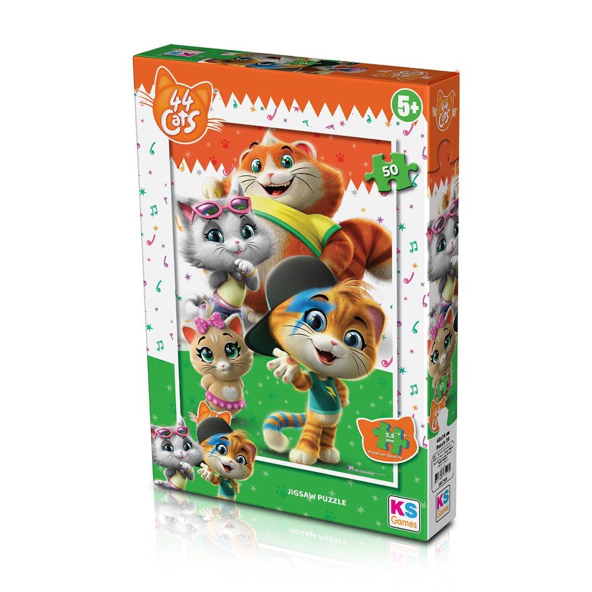 

CAT 709 44 Kedi Puzzle 50 Parça - Ks Puzzle