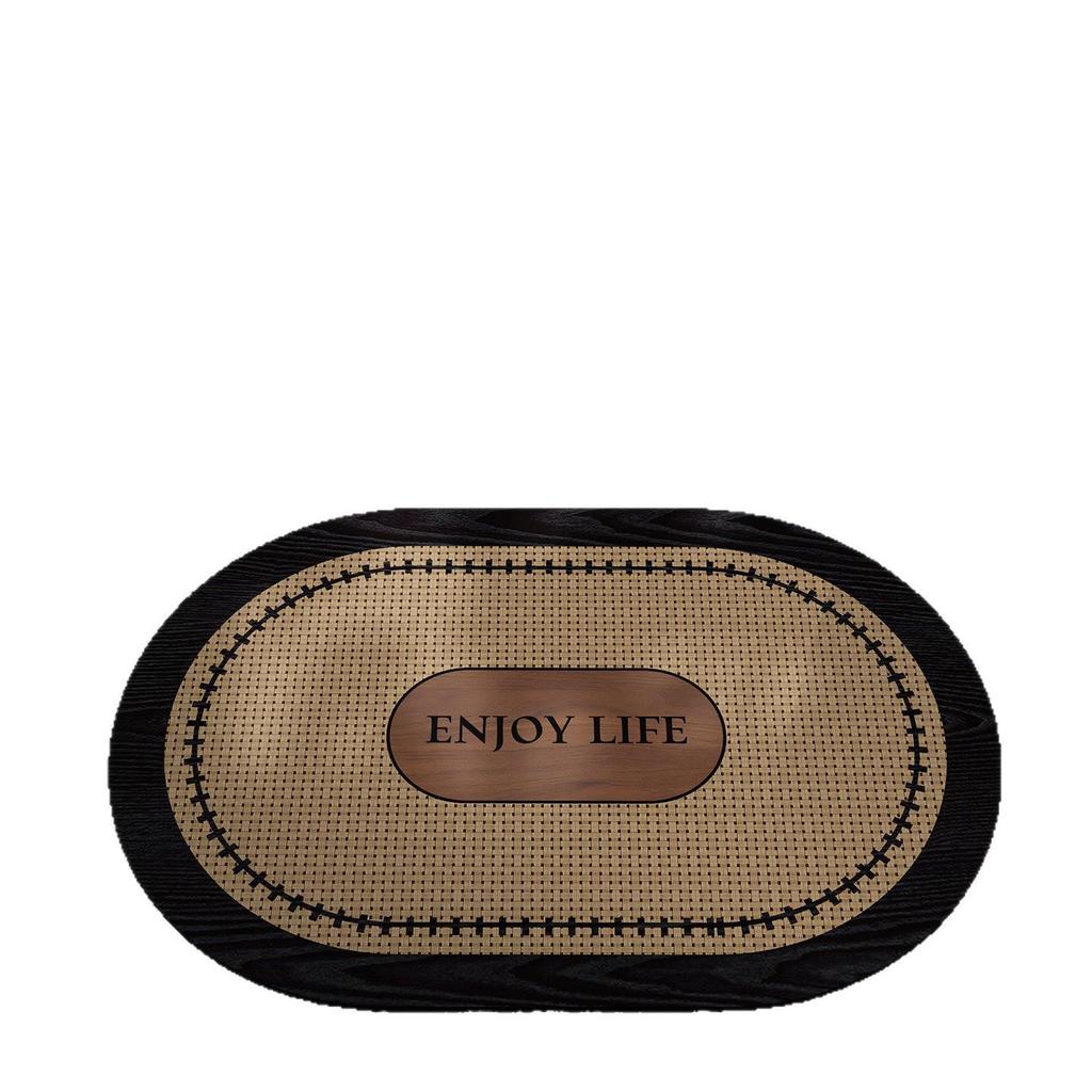 Pre-owned Non-slip Diatomaceous Earth Bath Mat - Absorbent, Dirt-Resistant, Quick-Dry, Wear-Resistant for Bathroom or Entrance