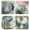 Stainless Steels Cups Plates Forks Spoons Camping Cutlery Set Outdoor Cooking Tableware with Plates Bowls Easy to Use
