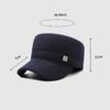 Men's Autumn Winter Flat Cap Middle-Aged and Elderly Hat Outdoor Flat Cap