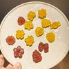 KuviKoo™ Silicone Baking Molds Set - Flowers, Leaves, Candy, Bow Shapes for Chocolate, Gummies, Ice Decoration, Food Safe Material, Easy To Clean