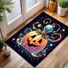 Enchanted Pumpkin Magic Patterned Carpet, Non Slip Mat Suitable for Living Room and Bedroom Sofas