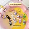 Cute Cartoon Resin Crying Girl Keychain - Doll Pendant for Bags, Backpacks, and Phones - Ideal Student Couple Gift