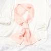 Long Women Neck Scarf Plain Headband Silk Satin Hair Scarf Female 15x140cm Fashion Skinny Bag Scarves For Ladies Beige Pink