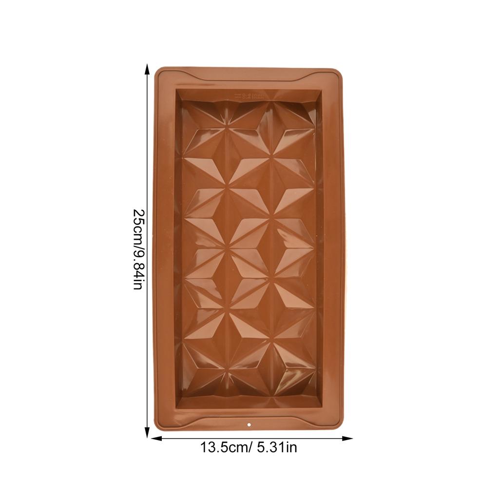 Chocolate Bar Molds Silicone Bars Break Apart Wax Melt Mould Easy Release Rectangle For Protein And Energy Handmade Gift Molds