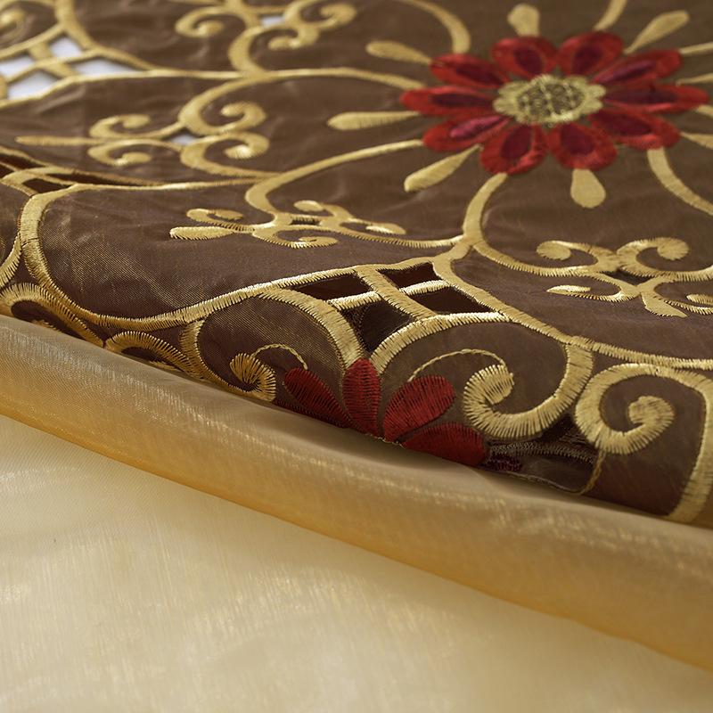 European Palace Handmade Embroidered Table & Bed Runner - Elegant Home Decor, TV Cabinet Tablecloth & Placemat