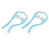 2pcs Neck Massager Dual Trigger Point Ergonomic Handheld Massager for Neck Shoulder
