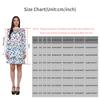 Lässiges, bedrucktes, lockeres, langes Kleid mit Rundhalsausschnitt und ärmellosem Maxikleid für Damen