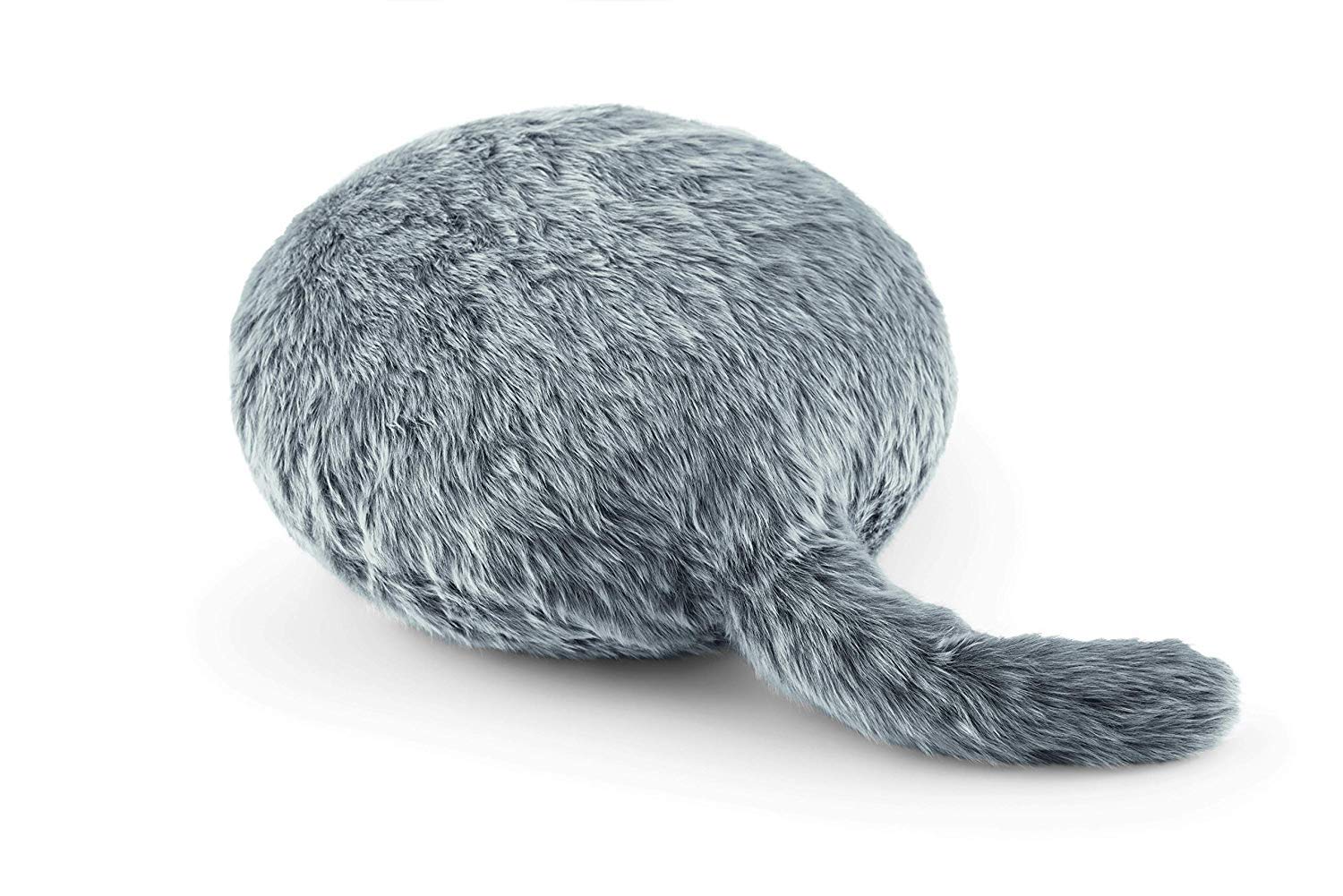 

Yukai Engineering Qoobo Tail-Wagging Robot Therapy Cushion (Gray)