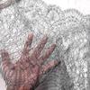 3 Meters Eyelash Lace Fabric,White Black Net Yarn Eyelashes Lace Trim Clothing Skirt Lace Fabric Clothing Embroidery Decoration