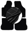 Complete Set of Velour Floor Mats For: Volkswagen Caddy 2K Minivan (2004-2010)