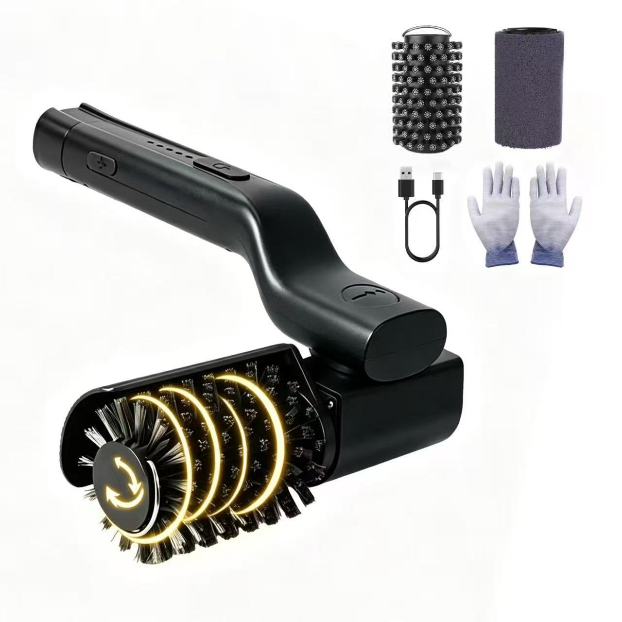 Electric BBQ Brush Cleaning BBQ Grill Heavy Oil Brush bbq brush чёрный