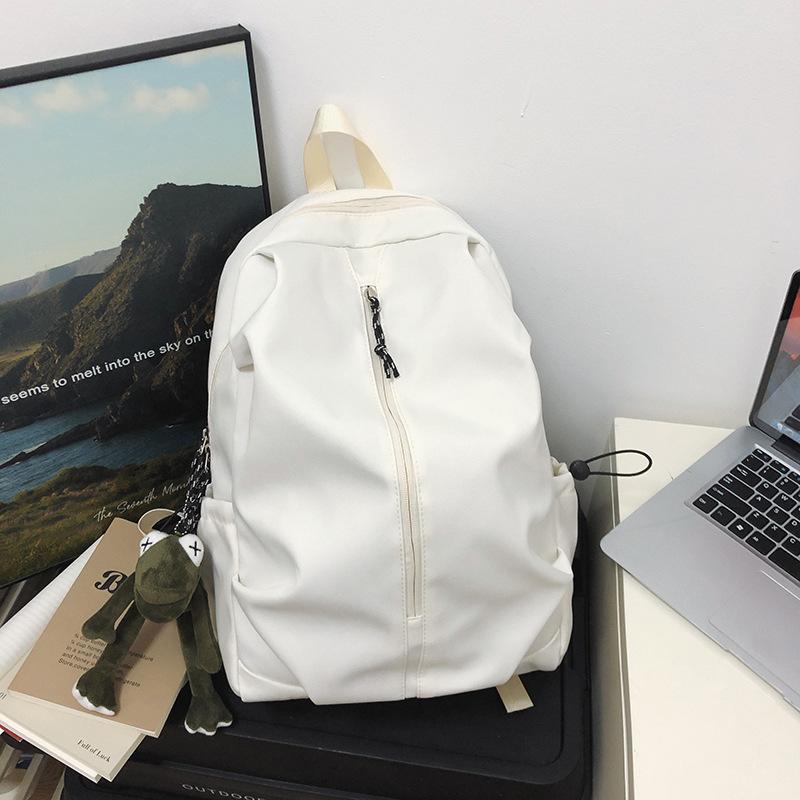 Schoolbag, high school student backpack, men's ins, trendy street style, travel bag, Korean style backpack, female college student's simple backpack