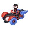 Marvel Spidey and His Amazing Friends - Figurine Miles Morales De 10 Cm Avec Techno -quad Convertible - À Partir De 3 Ans