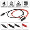 1 Pair Solar PV Cable 2.5mm 14 AWG Solar Panel Extension Cable Copper Wire Black + Red with MC4 Connector
