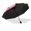 1pc Monkey Face Automatic Folding Umbrella - Compact Travel Umbrella with Auto Open/Close 8-Rib Heavy-Duty Shaft for Women/Men -l011