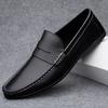 Bean Shoes Men's 2025 New Driving Flat Bottomed Casual Style Men's Shoes Trendy and Fashionable Outdoor Lazy Loafers