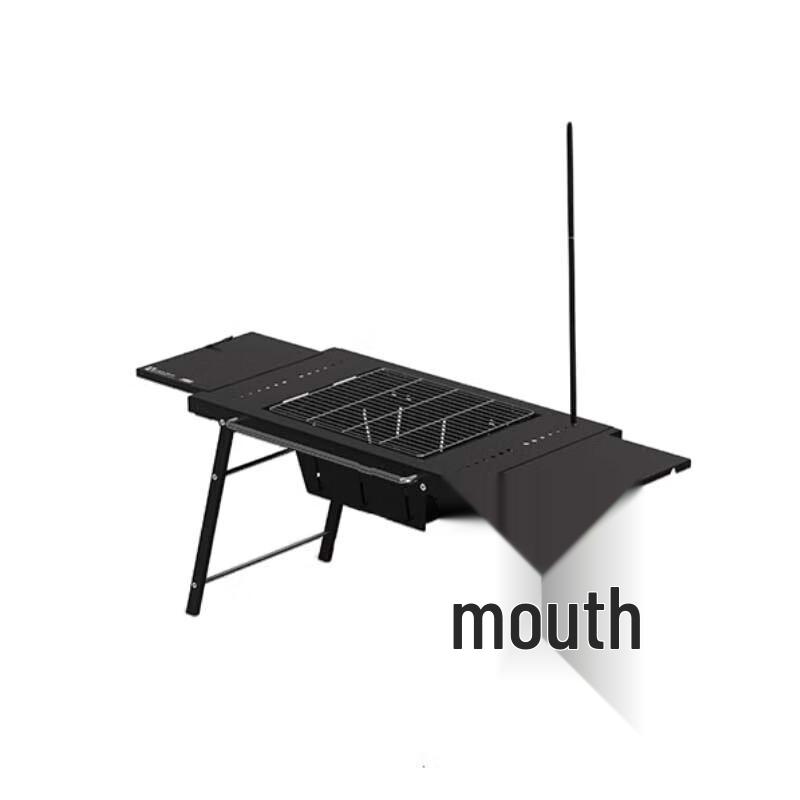 Outdoor Klapp-Grill und Feuerstelle Tischset