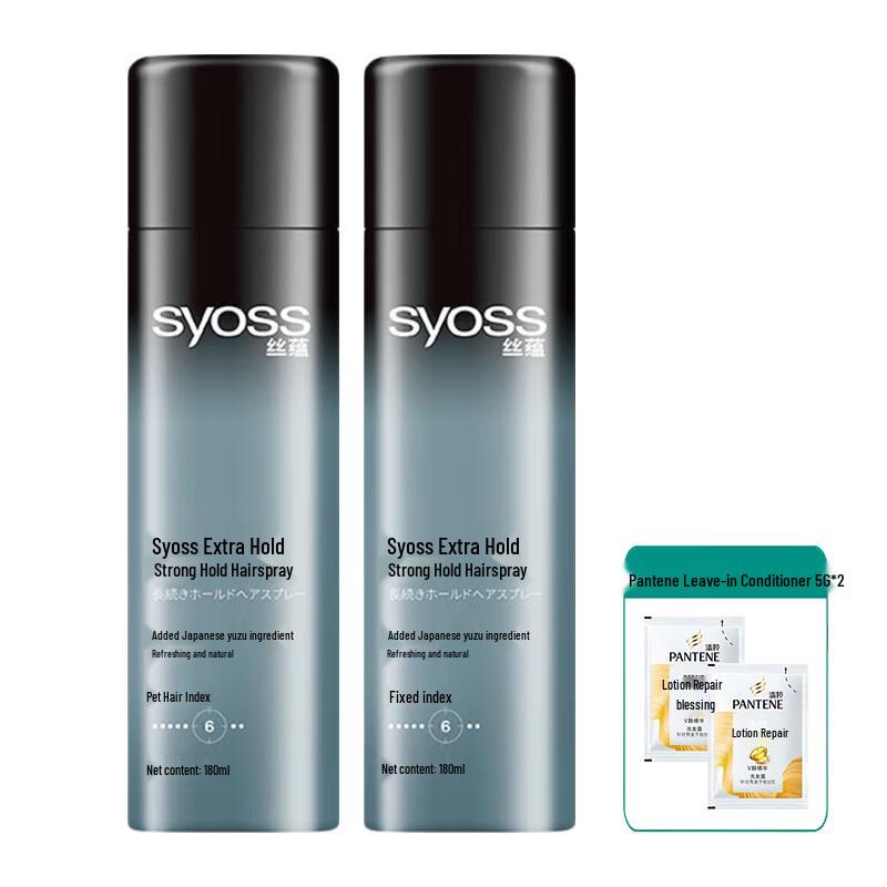 

Syoss Lasting Hold Hairspray & Repair Shampoo Set