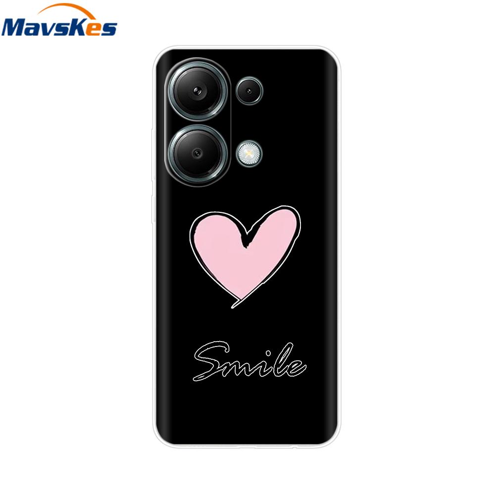For Redmi Note 13 4G 5G Case Fashion Panda Phone Cover For Xiaomi Redmi Note 13 Pro 4G 5G Cases 13Pro Plus Soft Silicone Funda