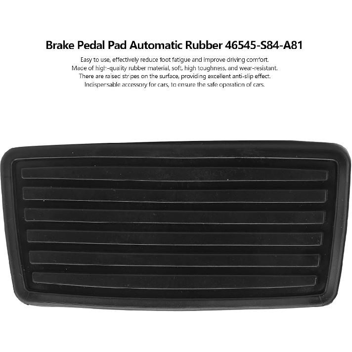 Brake Pedal Cover, Rubber Automatic Brake Pedal Pad Replacement for 1998-212 Foot Pedal Pad Car Brake Pedal Cover