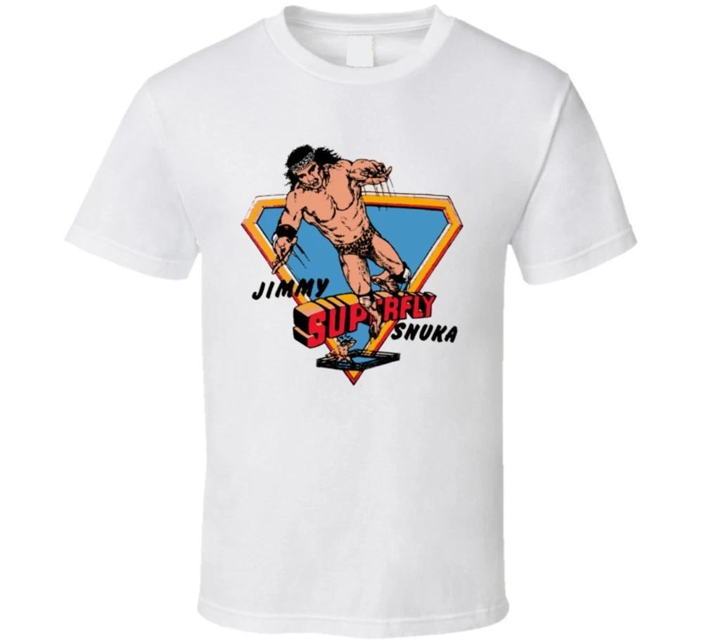 Jimmy Superfly Snuka Retro Wrestling T Shirt XS