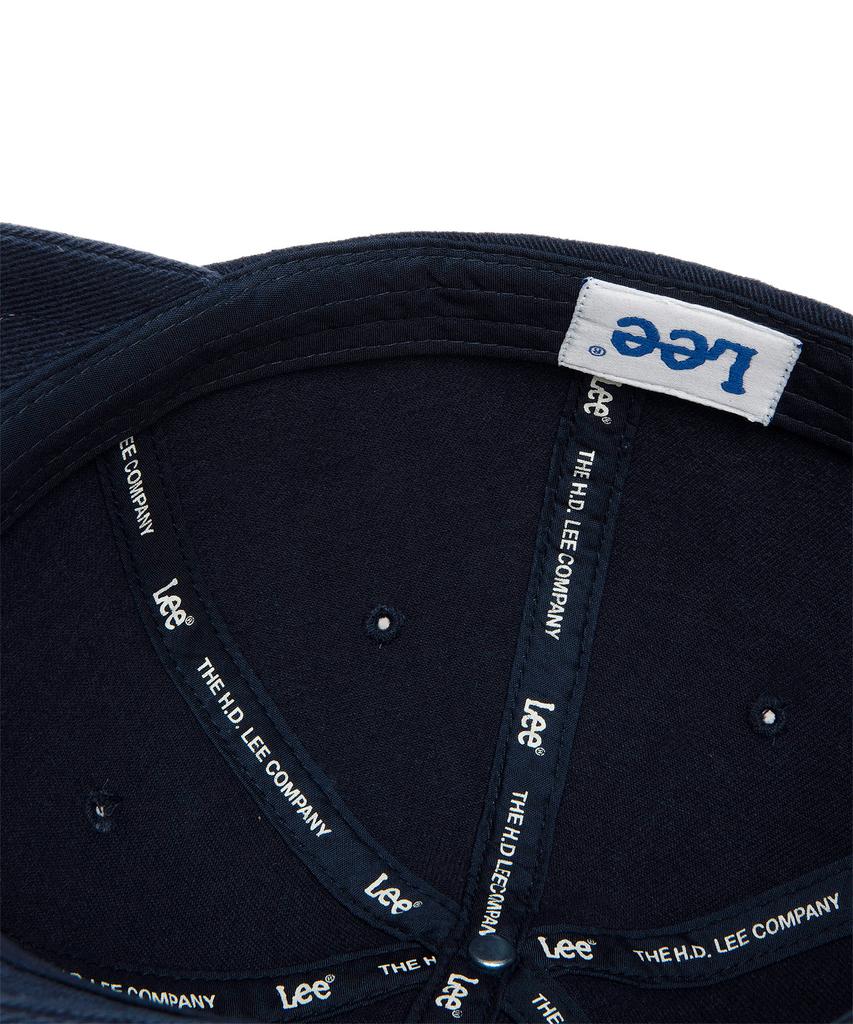 LEE Union Logo Cotton Ball Cap Navy