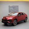 1/24 Lamborghini URUS SUV Alloy Electroplating Sports Car Model Diecasts Metal Off-road Vehicles Model Simulation Sound Light Kids Toys Gift