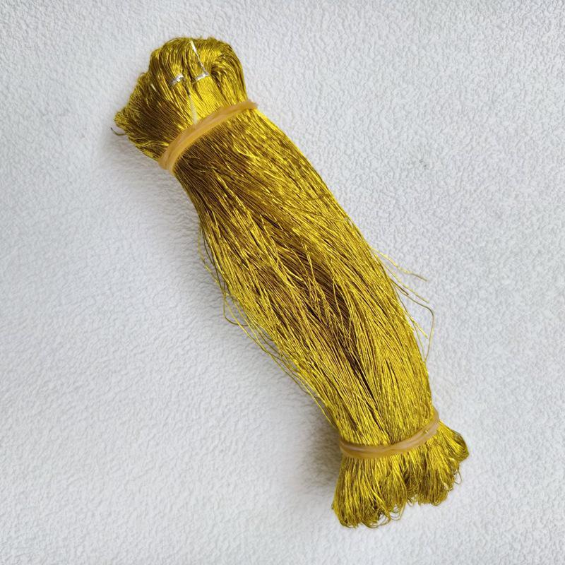 Geflochtene Schmuckkordel für Anhänger - Gold- & Silberfäden