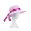 (rose) Chapeau de soleil pour filles, superbe, Portable, fin, grande Texture, respectueux de la peau, couvre-chef pour femmes, bassin pour l'été