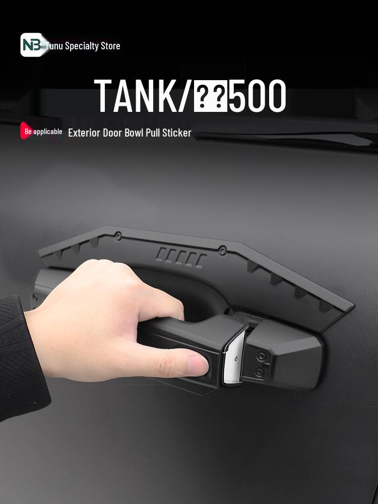 Tank 500 Hi4t/z Autotürgriffschale Dekoratives Kratzschutz-Aufkleber