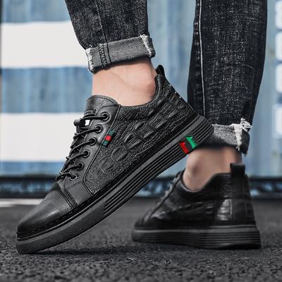 Fashion Men's 2024 Spring and Autumn New Student Forrest Gump Shoes Men's Fashion Breathable Crocodile Casual Shoes Board Shoes Sneakers
