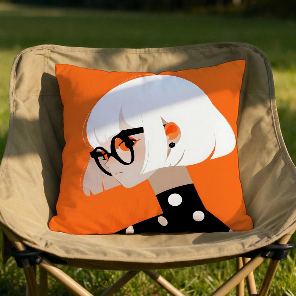 Yayoi Kusama Minimalism Cushion Cover Soft Reversible Durable Pillow Cover MultiScene Use for Home Car Daily Comfort