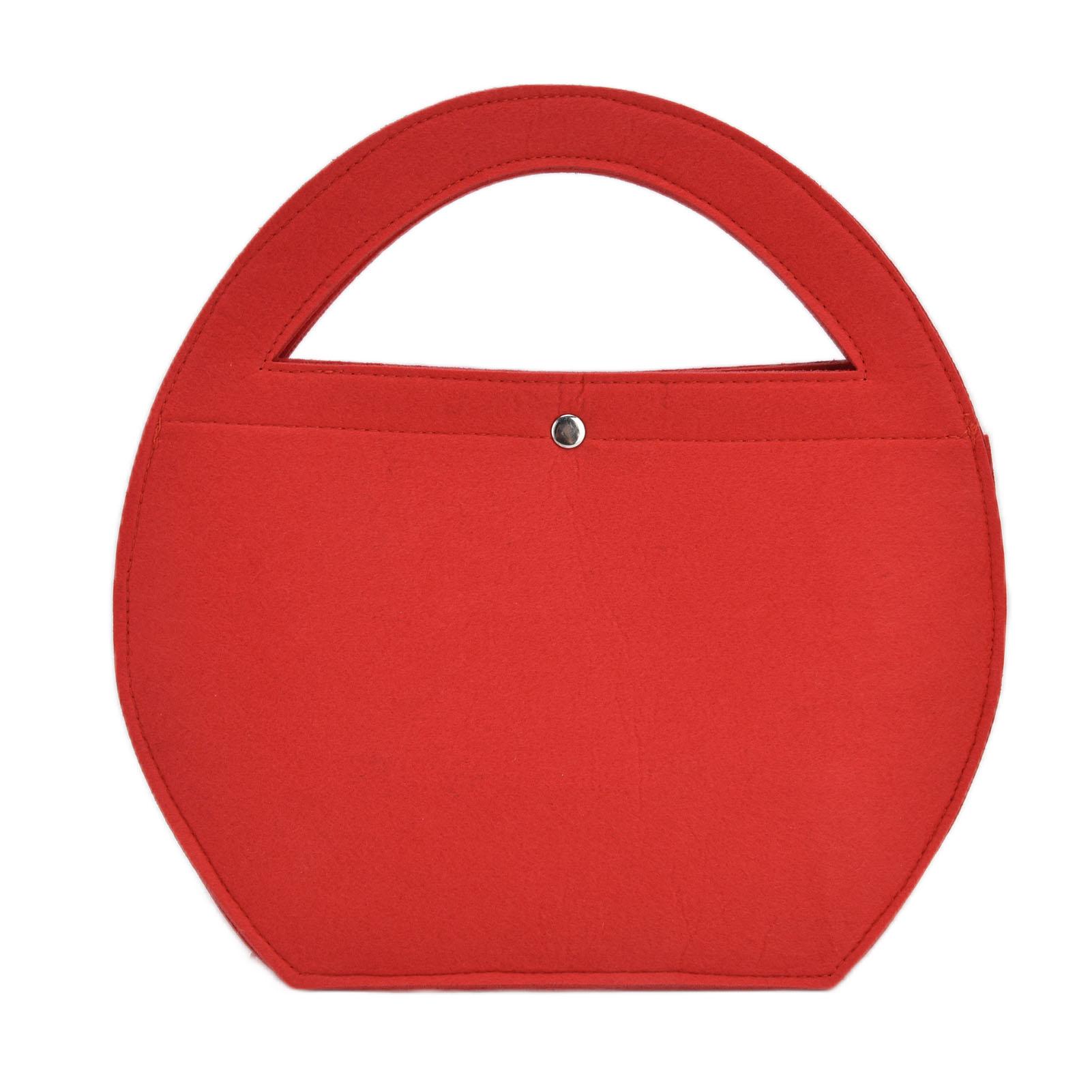 Sac à déjeuner en feutre, 12,6 pouces Rayure