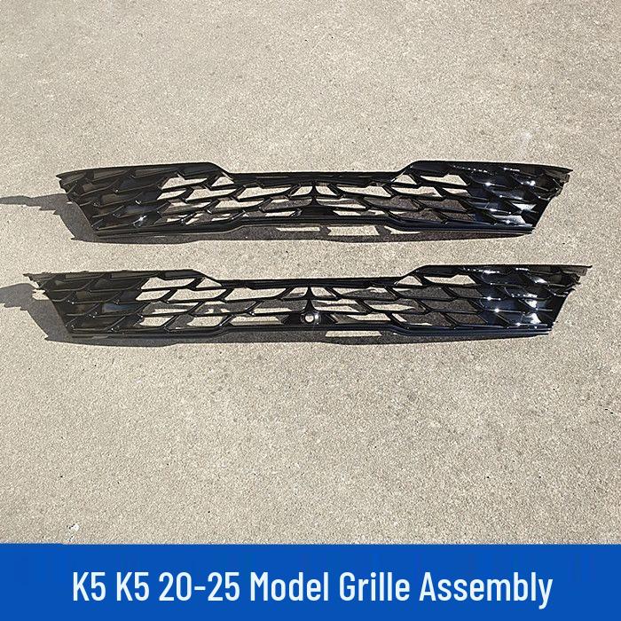Kia K5 (2020-2025) Front Grille Air Intake Assembly - High/Low Trim Bumper Mesh Grille