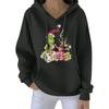 Women's Christmas  Hoodie Funny Cute Christmas Holiday Sweatshirt Pullover