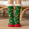 Christmas Socks, Floor Socks, Winter Socks, Snow Socks, Plush Socks, Coral Socks, Home Socks, Sleep Socks
