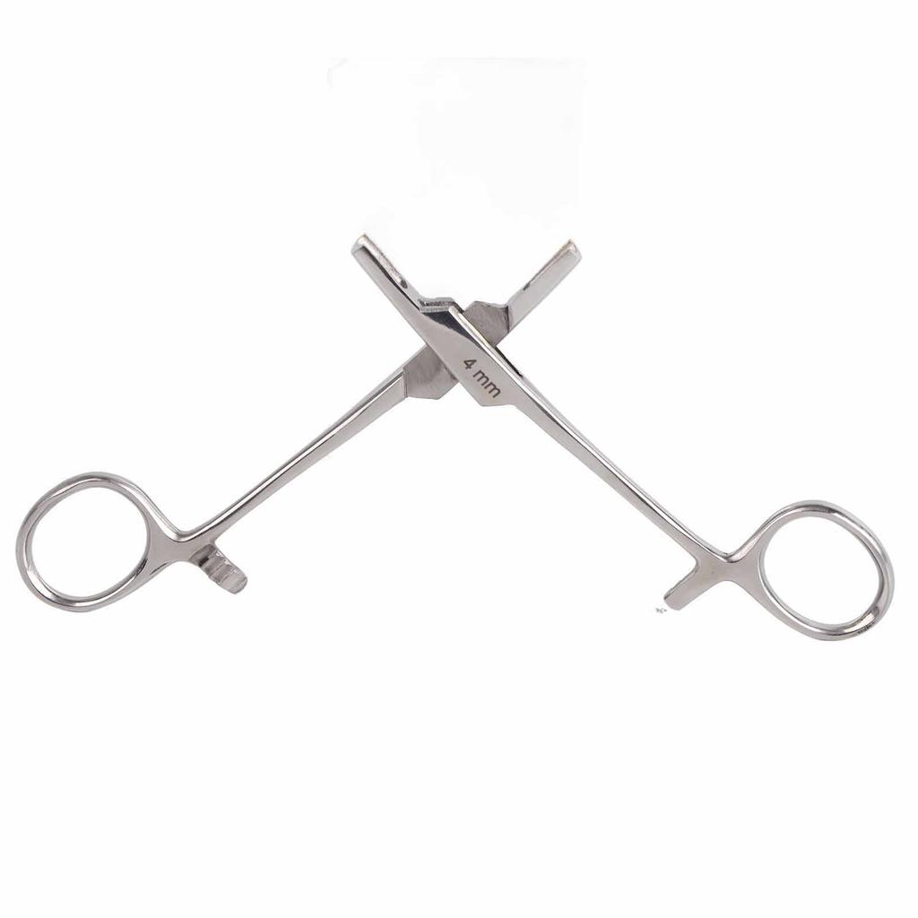 Stainless Steel Body Piercing Pliers Piercing Forceps for Belly Button Nose Ear4mm