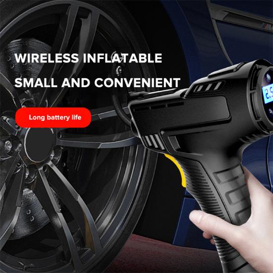 Air Compressor High Precision Low Noise Sturdy 120W Portable Car Electric Air Pump for Ball