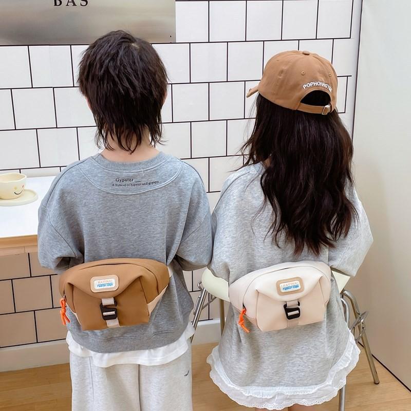 Leisure Childrens Crossbody Bag With Letter Printing Design For Daily Use