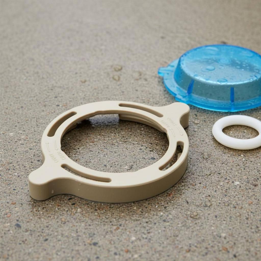 Cam and Ramp Clamp Pool Pump Locking Band