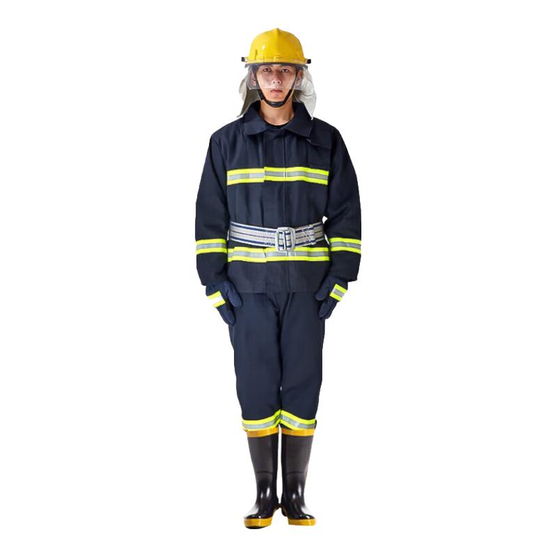 Wuxingdun 02 Firefighter & Rescue Suit Set Boot 41 темно-синий