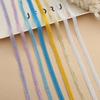 40 Yards Braided Lace Wedding Decoration Fabric Curve Lace Trim Ribbon DIY Craft Sewing Accessories Centipede Lace Wholesale