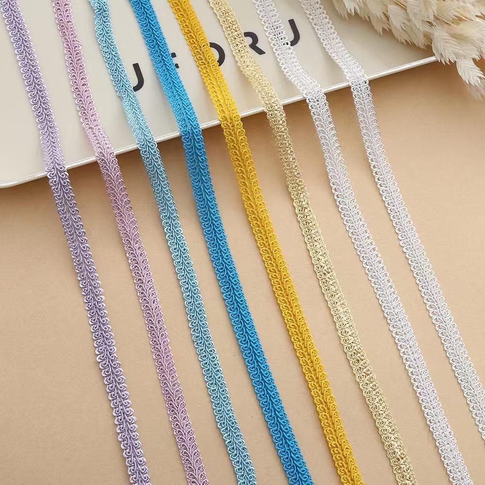 40 Yards Braided Lace Wedding Decoration Fabric Curve Lace Trim Ribbon DIY Craft Sewing Accessories Centipede Lace Wholesale