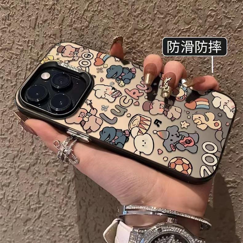 Animal Party Suitable for Apple 15 Mobile Phone Case 14plus New 13pro Silicone 11promax Anti-drop 16PRO