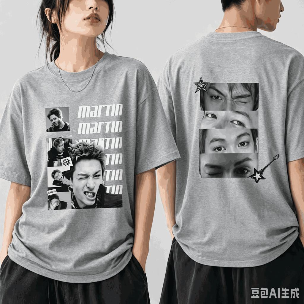 2026 Summer Hot Sale CORTIS Martin Fan T-shirt Y2K Men Women Vintage T-shirt Breathable Streetwear Casual T-shirt