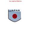 Aluminum Alloy National Flag Car Body Decals - Decorative Stickers for Car Modifications