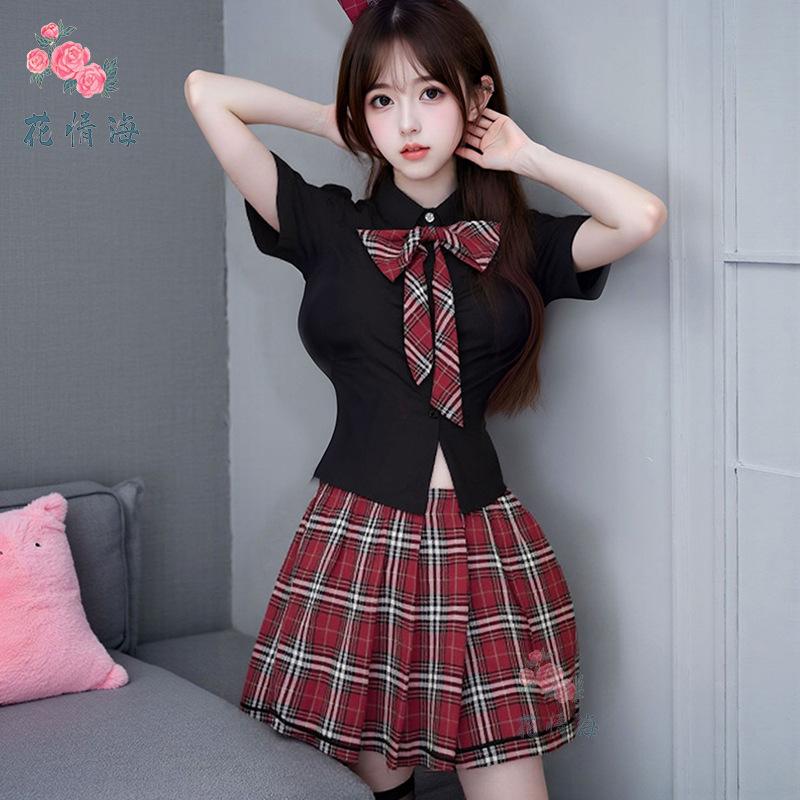 Sex Lingerie Sexy Pure Lust Wind Tight Seduction Student Clothing Nightclub Babes Wind Uniform